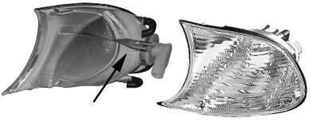 VAN WEZEL 0654905 - Indicatore di direzione OE 6313 6919 651, sinistro per Serie 3 (E46)