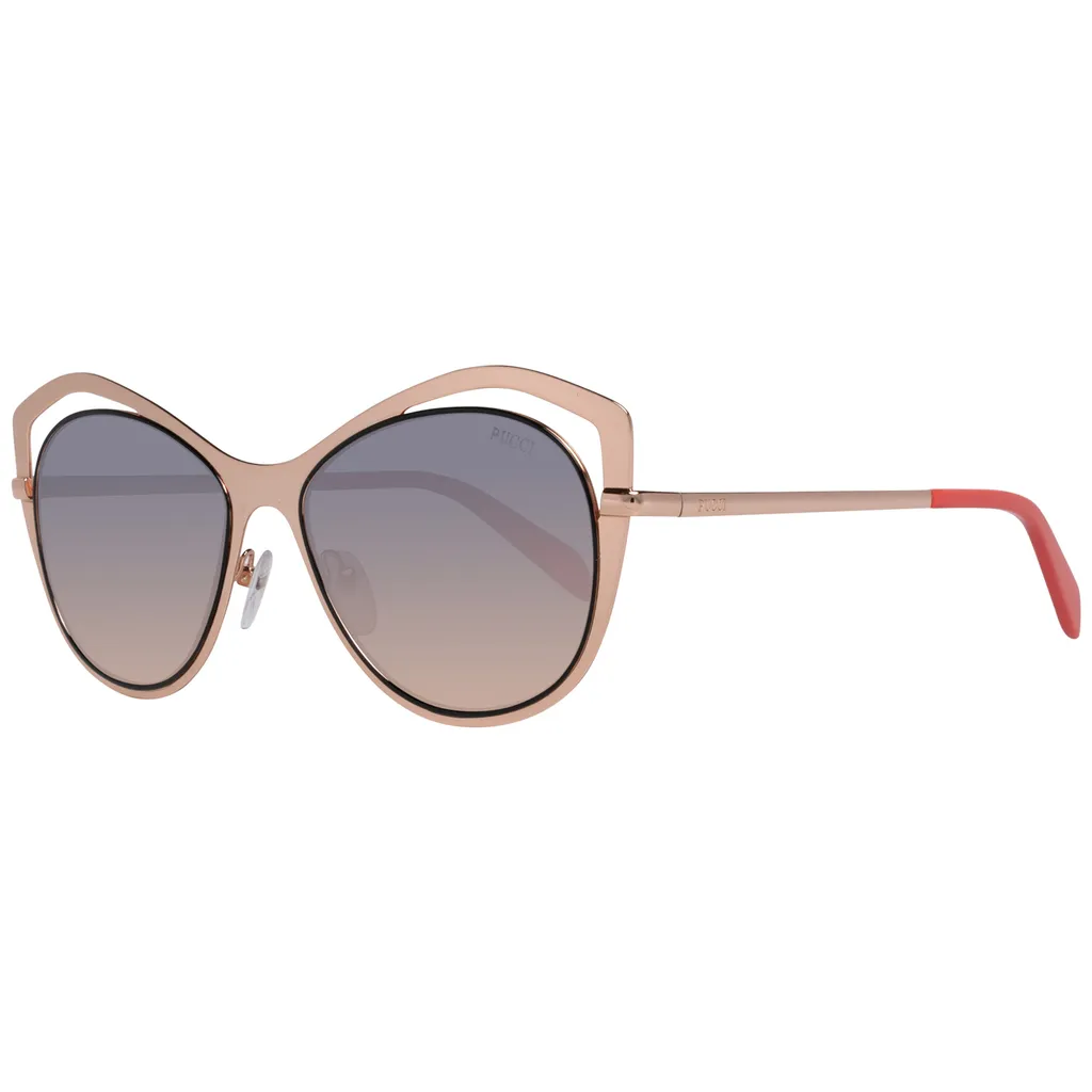 Lunettes de Vue Emilio Pucci EP0130 5628B Monture Métal Haut de Gamme