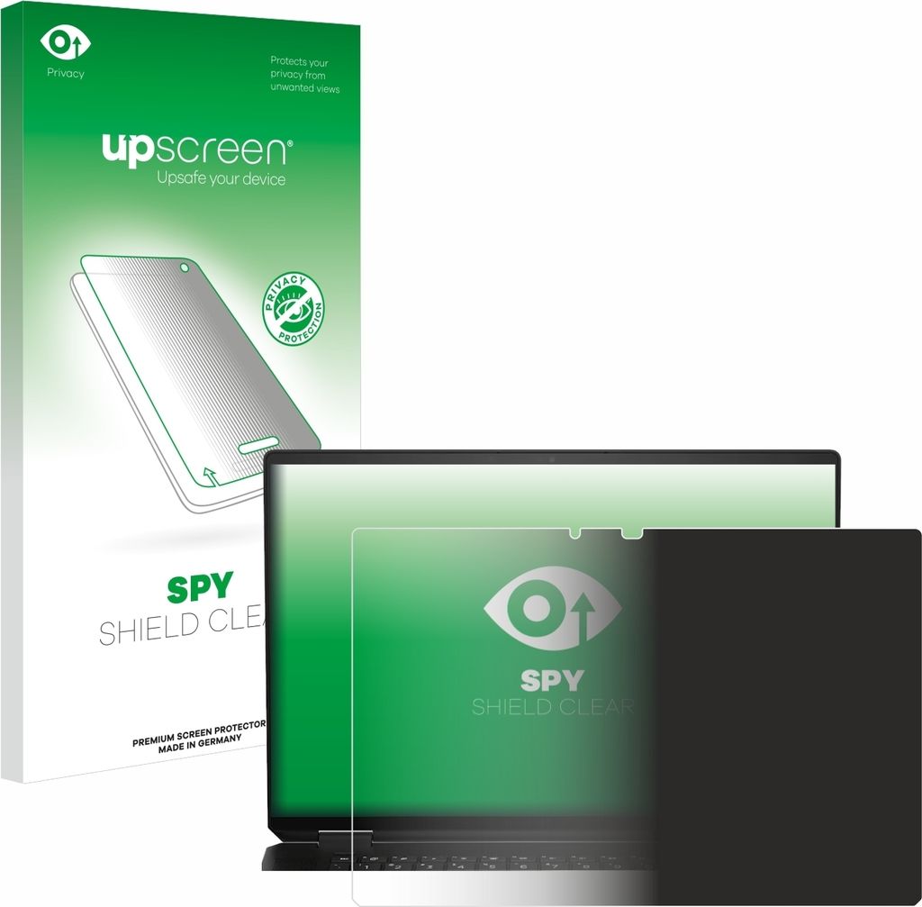 Für HP Spectre x360 16" 2-in-1 2024 Sichtschutzfolie Schutzfolie upscreen Anti-Spy Privacy Sichtschutz Blickschutz Display Schutz Folie Blaulichtf...