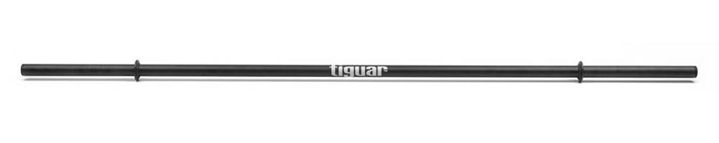 tiguar Power Gym Bar Trainingsstange für Group-Fitness & Functional Training, rutschfester Griff, 130 cm Länge