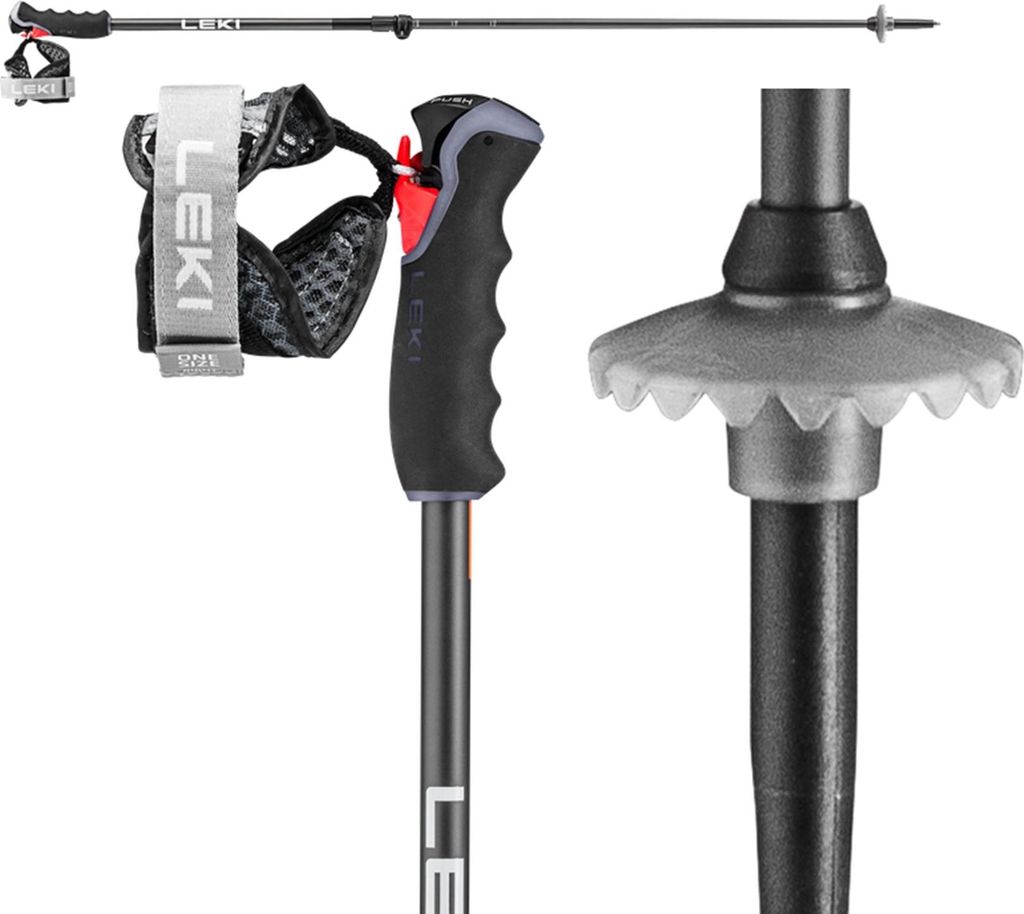 Leki Peak Vario 3D weiss/pink/grau Produktbild 