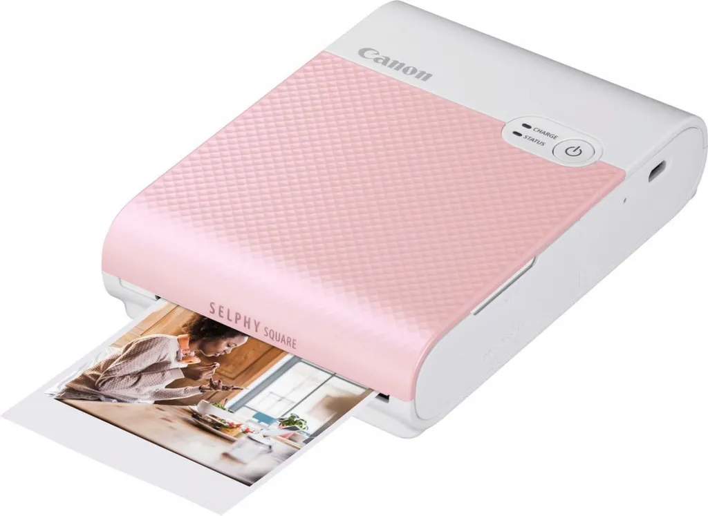 Canon Selphy Square QX10 Rose Imprimante Photo Portable 4109C003