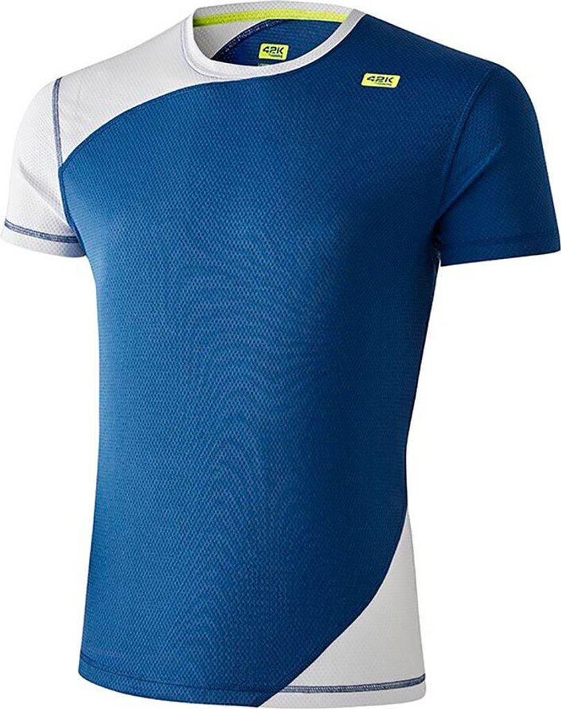 42k Running Zenith Kurzarm-t-shirt Blau XS Mann Blau XS