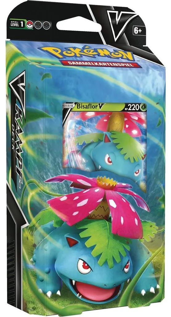 Jeu de Cartes à Collectionner Pokémon Deck V de Combat Bisaflor V