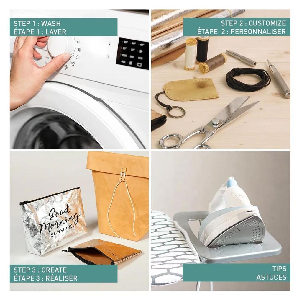 Clairefontaine Nähpapier Rolle 50x100 weiß