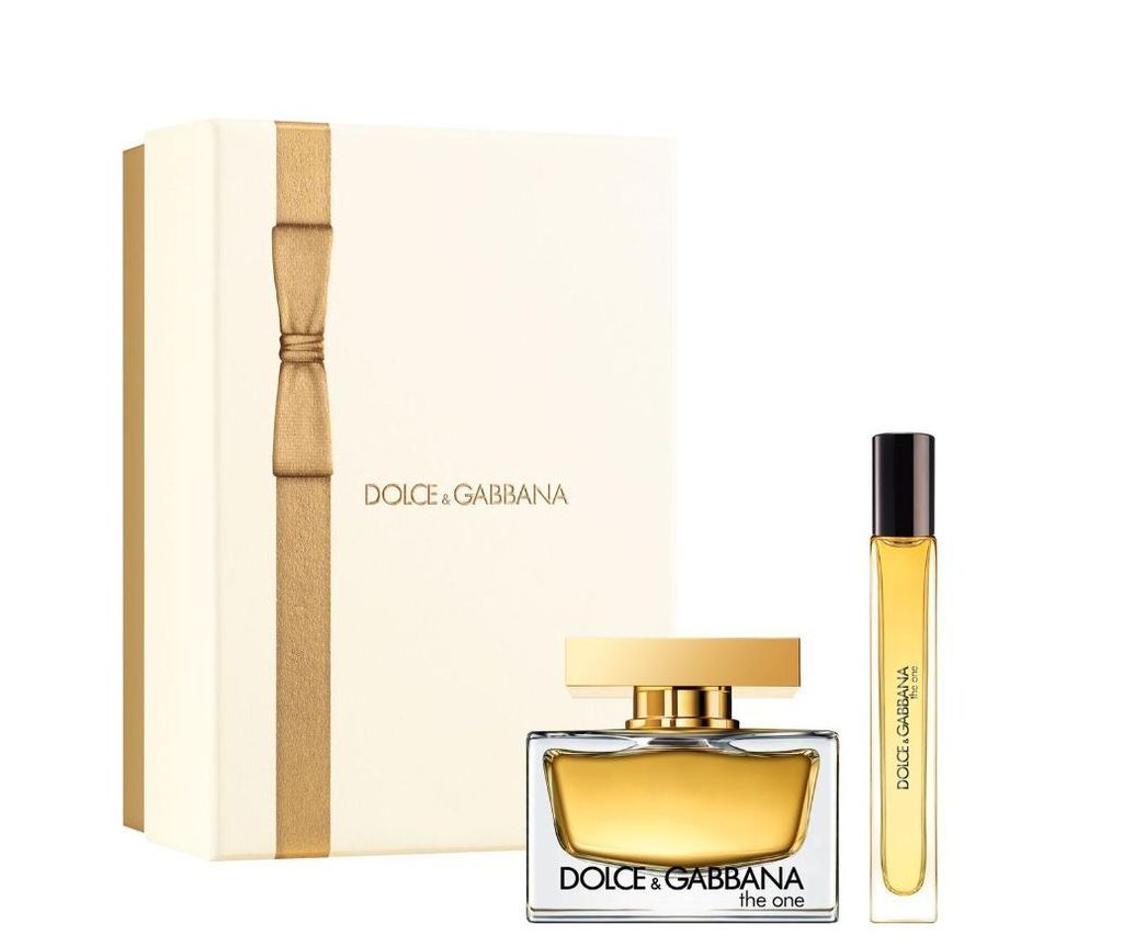 Dolce & Gabbana Set: Dolce & Gabbana: The One, Eau de Parfum, für Damen, 75 ml + The One, Eau de Parfum, für Damen, 10 ml