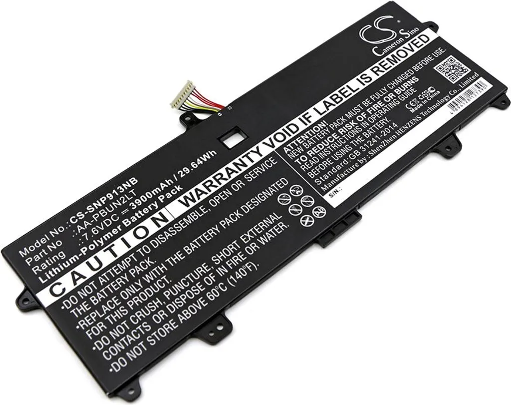 Batterie de Rechange pour PC Portable Samsung NP900X3L-K04 Notebook 9