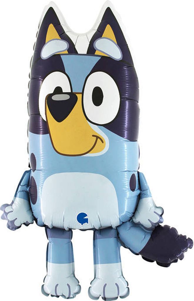 Folienballon „Bluey der Hund“, 91 cm, 1 Stk.
