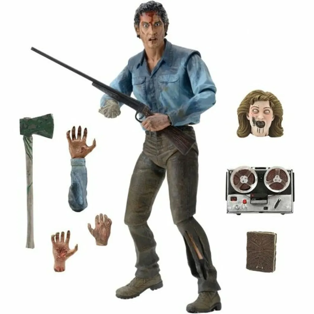 Statue articulée Ash Evil Dead 2 Ultimate NECA 41957 Collection 18 cm
