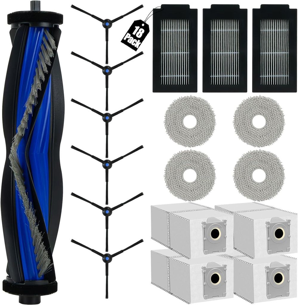 KGC 18 Stück Zubehörset für Ecovacs Deebot T50 Pro Omni, Produktbild 