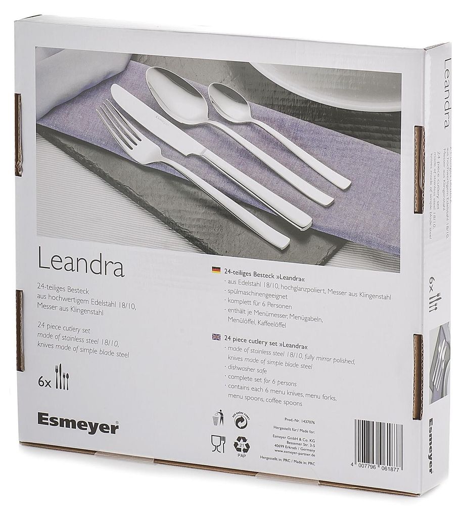 ESMEYER Besteckset Leandra 18/10 24teilig Produktbild 