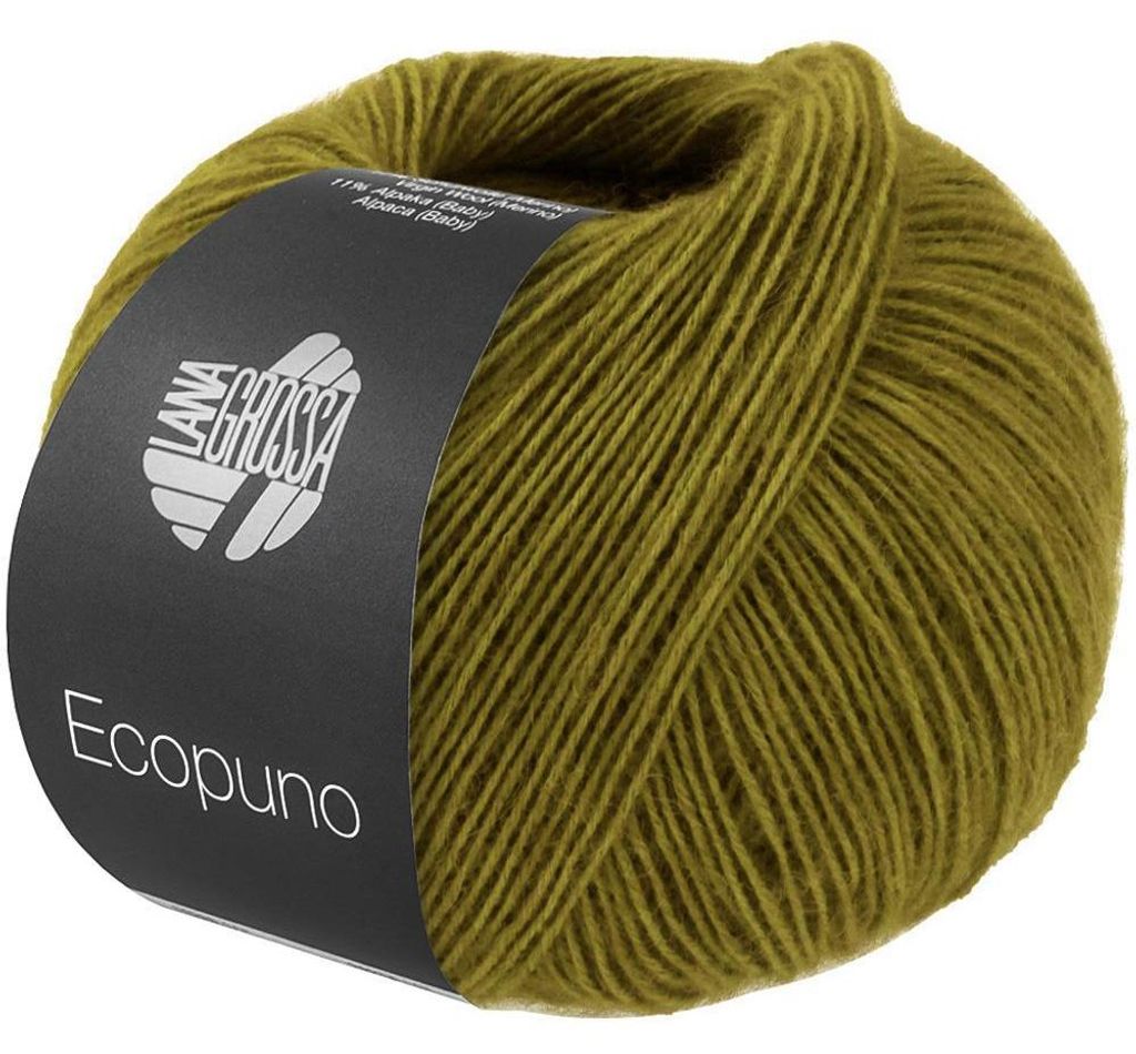 Lana Grossa - Ecopuno 0220 oliv Produktbild 
