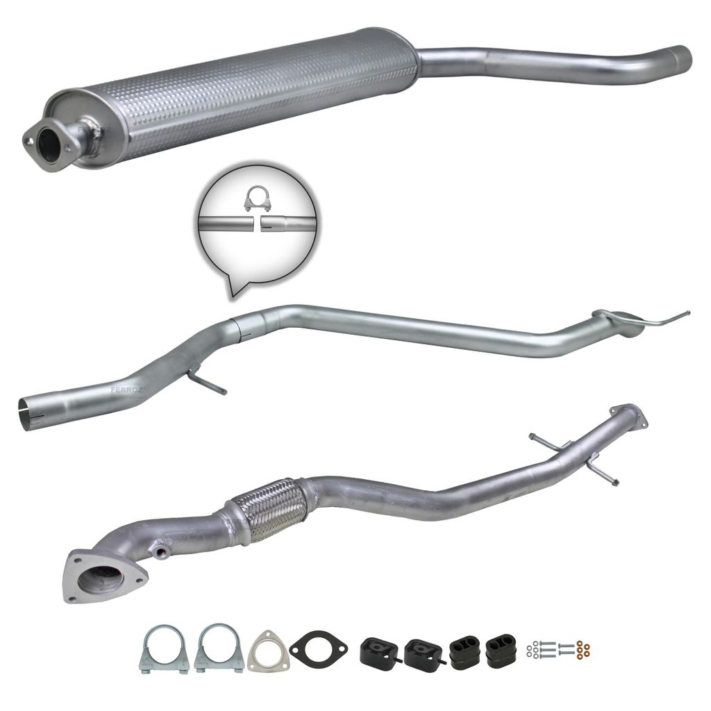 Komplette Auspuffanlage Opel Insignia A 2.0 CDTi Produktbild 