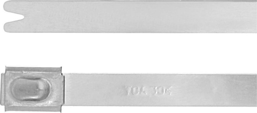 Hellermanntyton Kabelbinder-Set Edelstahl, 50-teilig, Breite: 7,9 mm 50 Stk