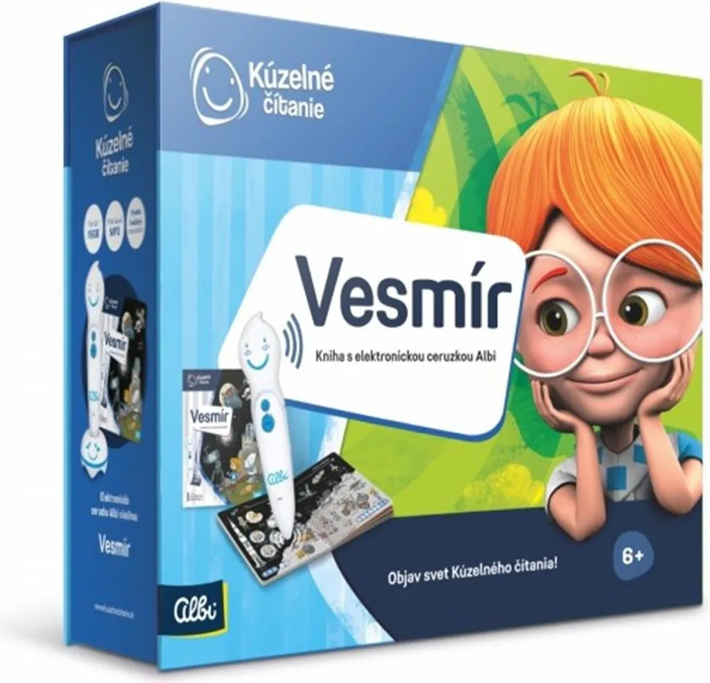 Jeu éducatif Univers et son stylo parlant ALBI SK pour enfants