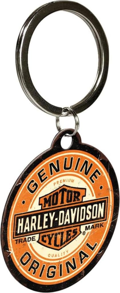 Nostalgic-Art - Portachiavi - Harley-Davidson – Genuine Immagine del prodotto 