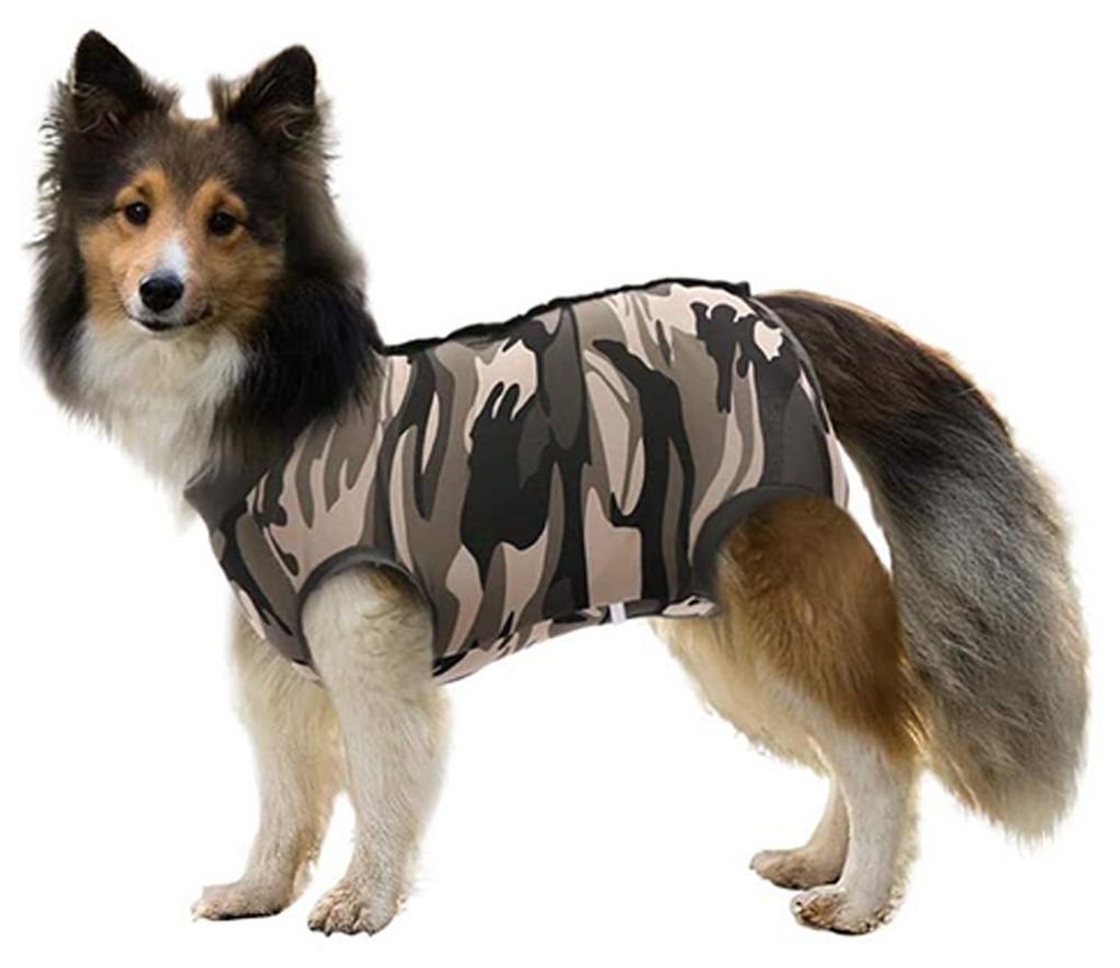 Genesungsanzug für Hunde und Katzen, Bodysuit für Bauchwunden, Genesungsshirt für männliche und weibliche Haustiere, chirurgischer Anzug, beque...