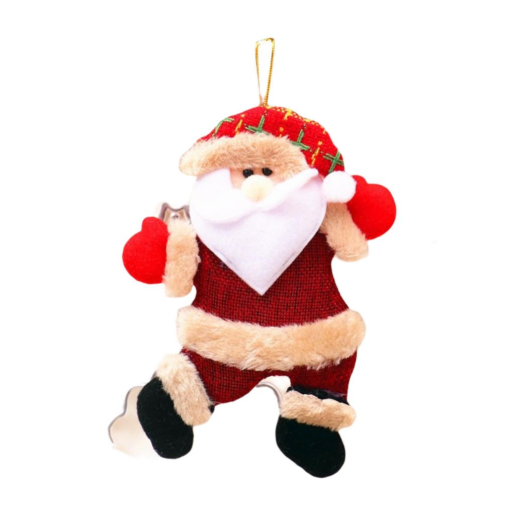 Weihnachtsbaum Anhänger Cartoon Form entzückendes Aussehen Lanyard Design Super Soft Wear Resistant Weihnachtsbaum hängende Anhänger Pendellöz...