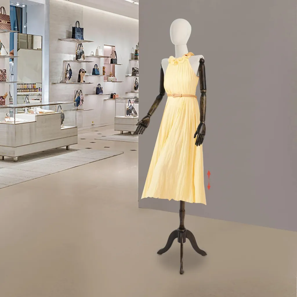 Mannequin femme corps entier réglable pour valoriser vos habits - 2
