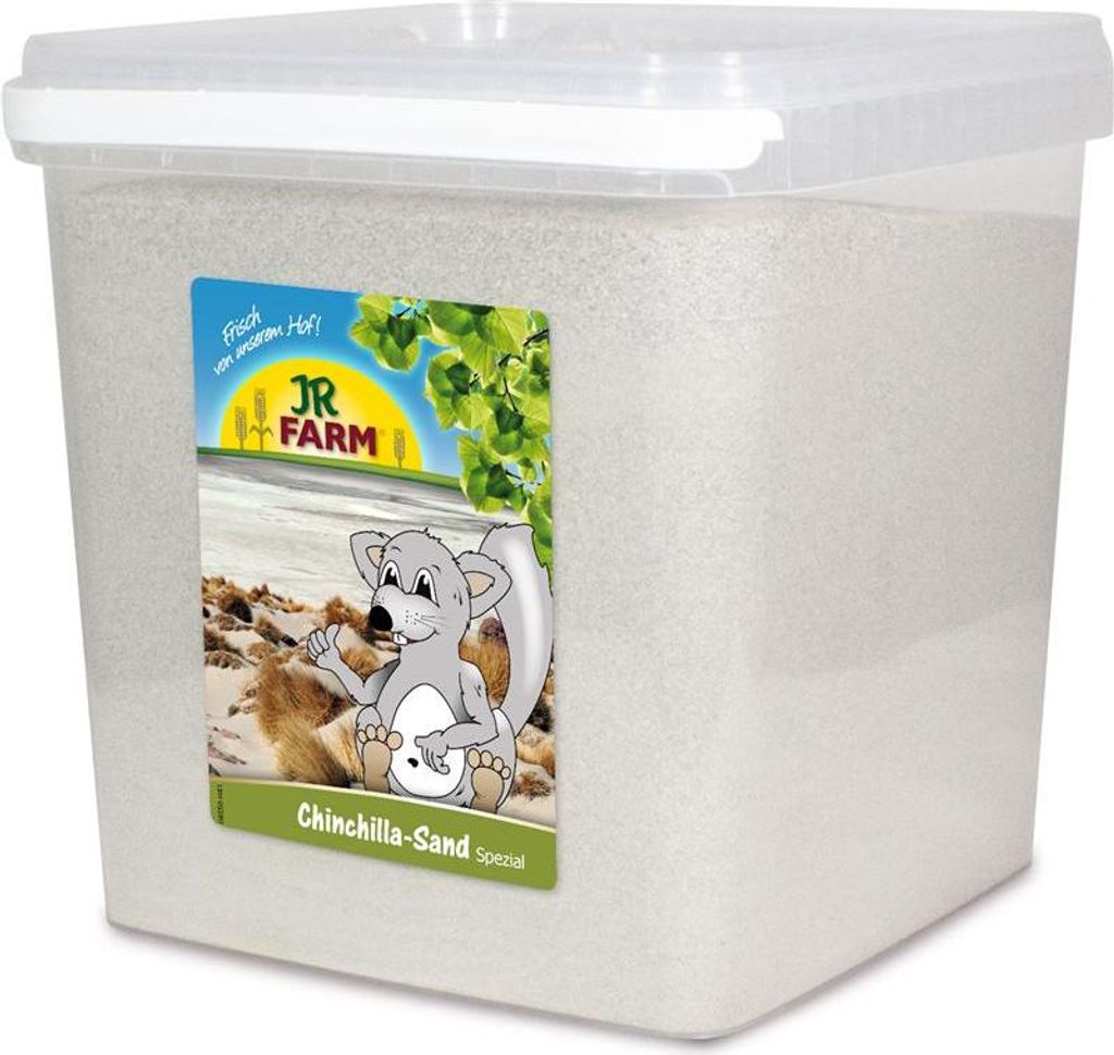 JR Farm Chinchilla-Sand Spezial Eimer 4 kg, Einstreu Produktbild 