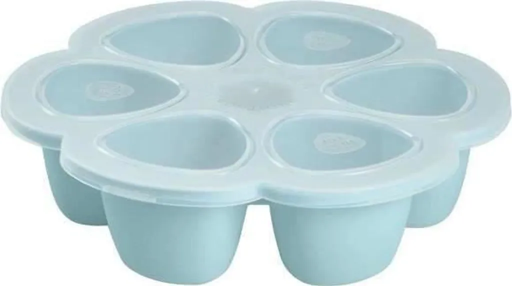 Multiporzioni Svezzamento Silicone Blu 6x90ml Design Italiano