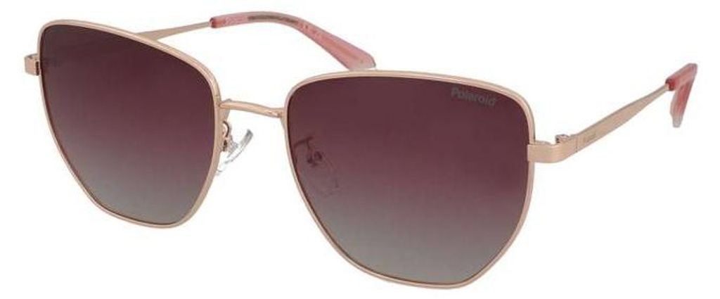 Polaroid PLD 4204/G/S/X GOLD COPPER/ BURGUNDY SHADED POLARIZED 56/18/140 Damenbrillen Sonnenbrillen