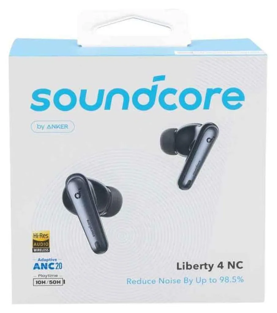Anker Liberty 4 NC Écouteurs Réduction de Bruit Active Performante Noirs