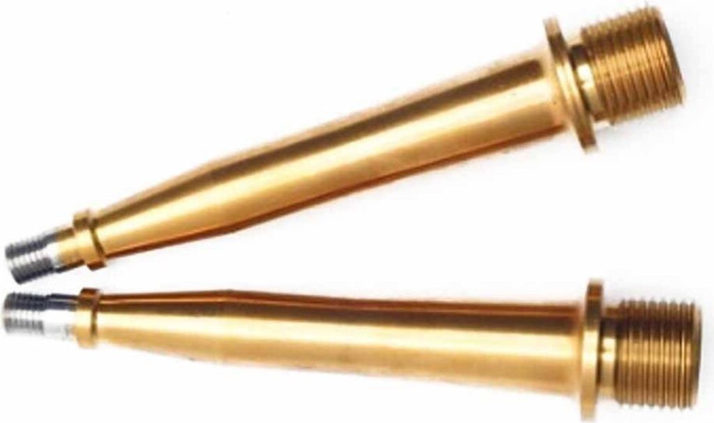 Ht Components M2 Titan Pedalachse Golden Golden One Size
