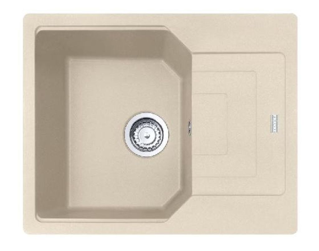 Franke Urban - Fragranit Küchenspüle BFG 611-62, 620x500 mm, schwarz matt 114.0700.099