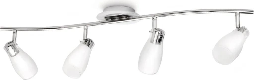 Philips myliving Matteo 52224111 Plafonnier Chrome Verre Design Moderne