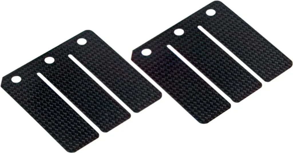 Finis les Trous à l'Accélération : Plaques Carbone Voca 0.35mm Derbi