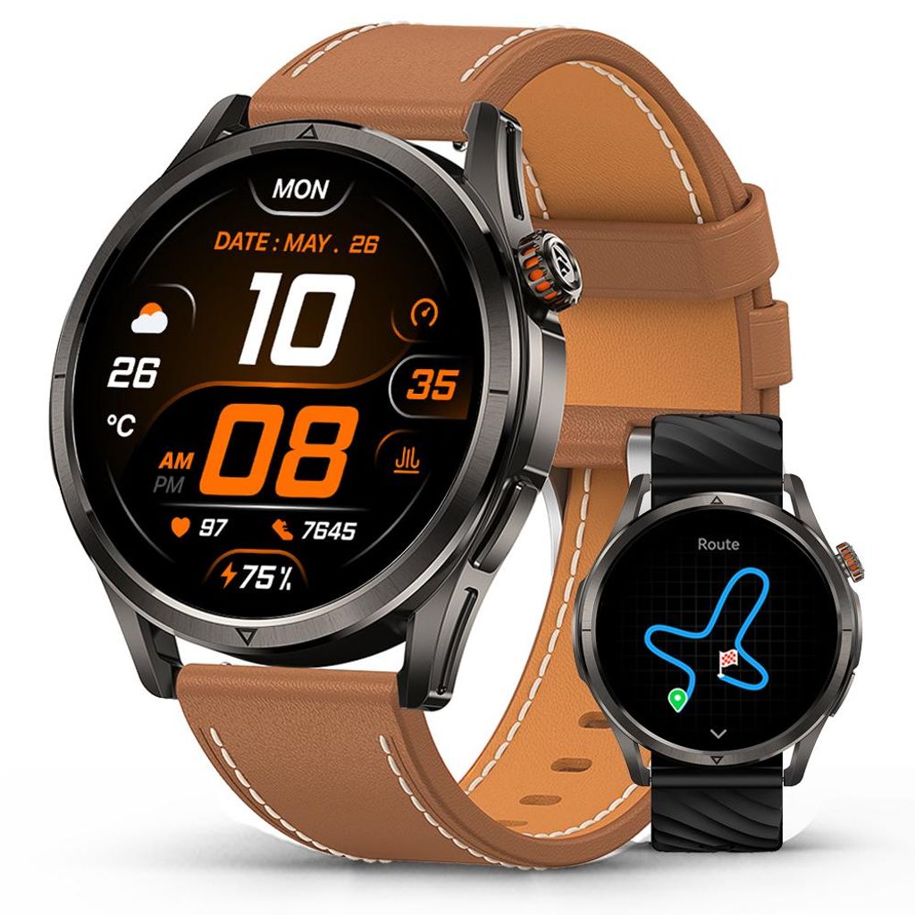 2025 KOSPET MAGIC R10 GPS Smartwatch Herren Smartwatch Damen 1,43 Zoll 450 mAh mehr als 12 Tage Akkulaufzeit Smartwatch für urbanen Sport Neu