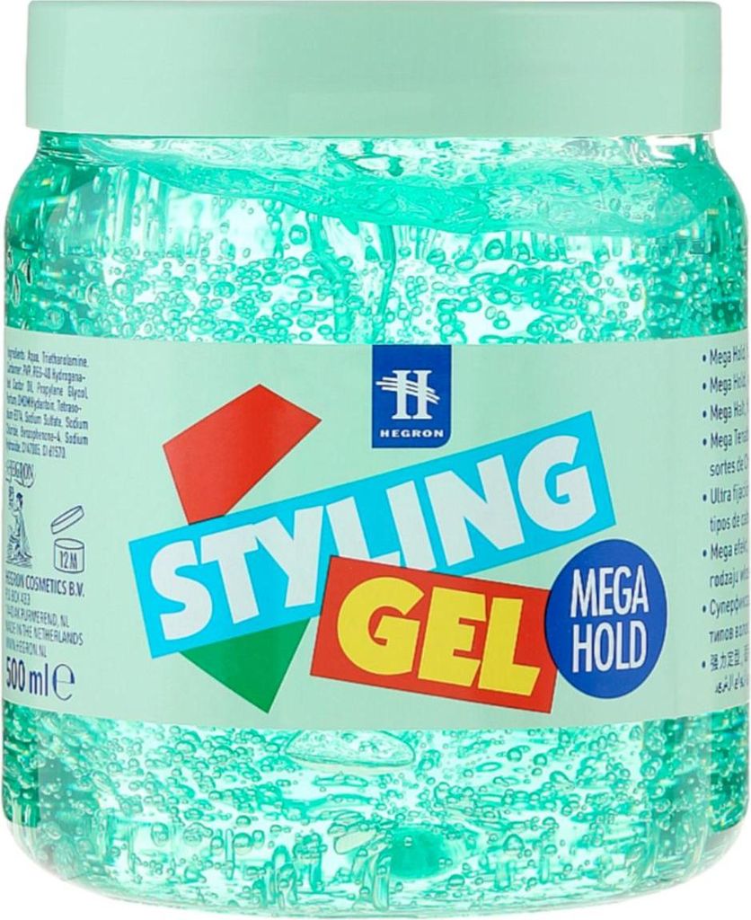 Hegron Mega Strong gél na vlasy 500 ml Obrázok produktu 