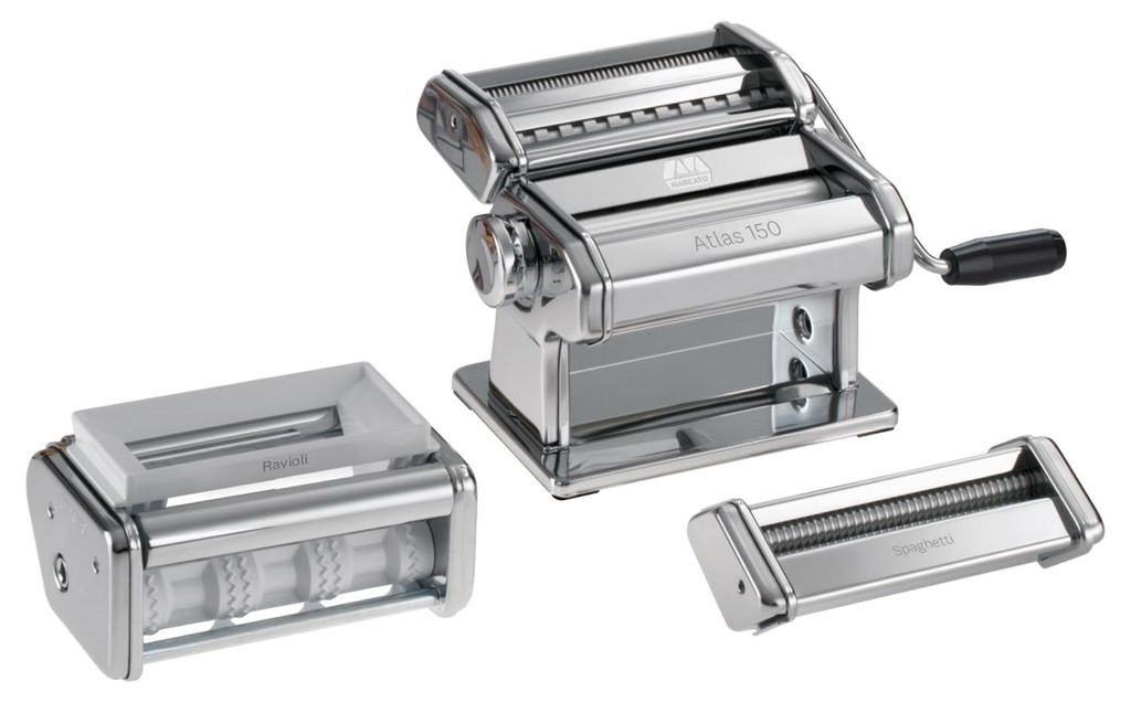 Marcato Pasta Set 150, Manuelle Nudelmaschine, Fettuccine, Produktbild 