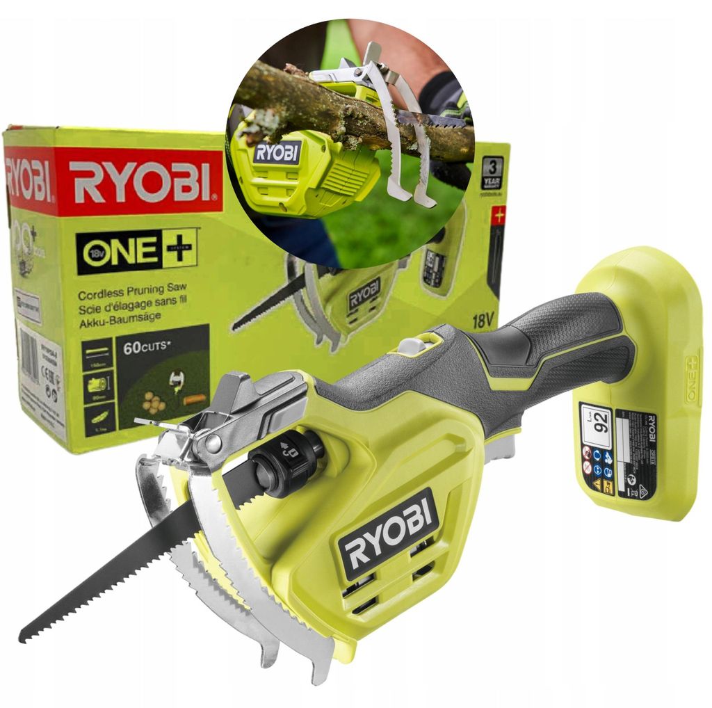 Ryobi RY18PSA-0 - 18 V akumulátorová píla chvostová ONE+ Obrázok produktu 