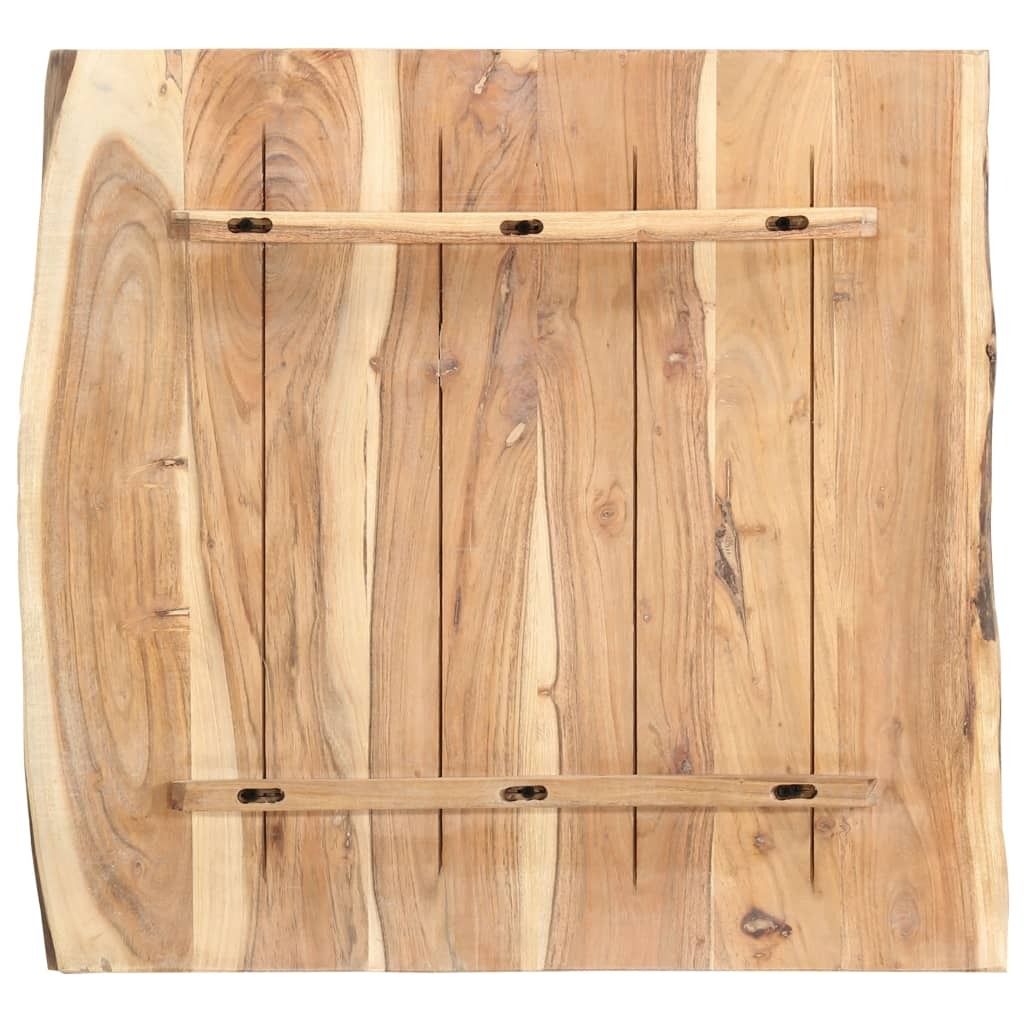 "SALE 2026" Tischplatte Massivholz Akazie 58x(50-60)x3,8 cm - Tischplatten DE8318347