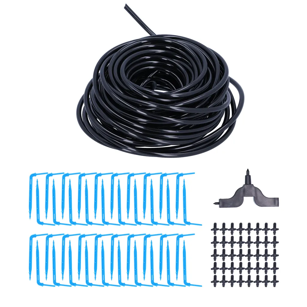 Kit per irrigazione, kit tubo da giardino, gocciolatore per irrigazione, raccordi per irrigazione, irrigazione a goccia, forniture per giardino