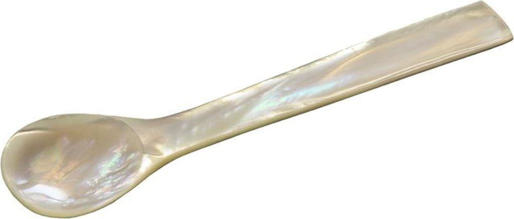 EDZARD Eierlöffel Perlmutt eckig L 11 cm