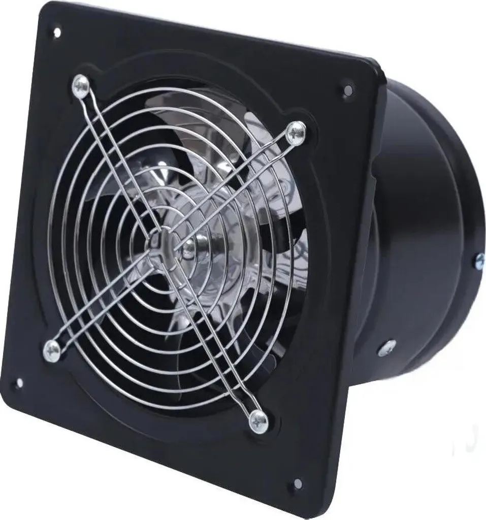 Ventilateur axial noir 40W haute efficacité 220V avec flux réversible