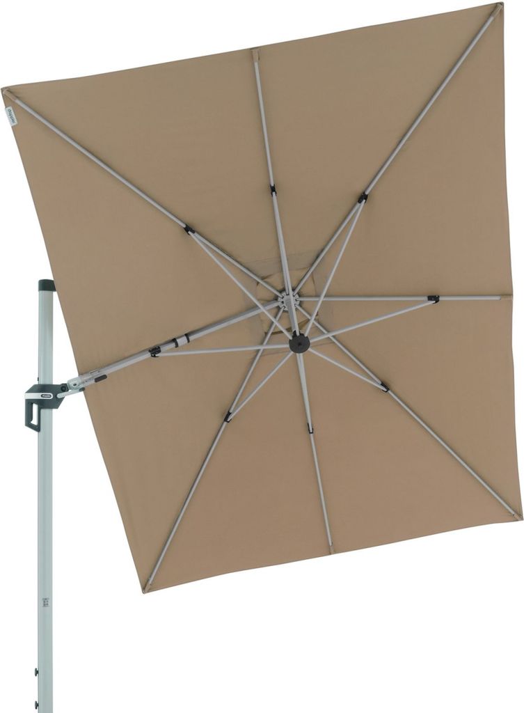 Doppler ACTIVE II Pendelschirm 350 x 260 Sonnenschirm Ampelschirm 5 Farben 469266 846 Greige