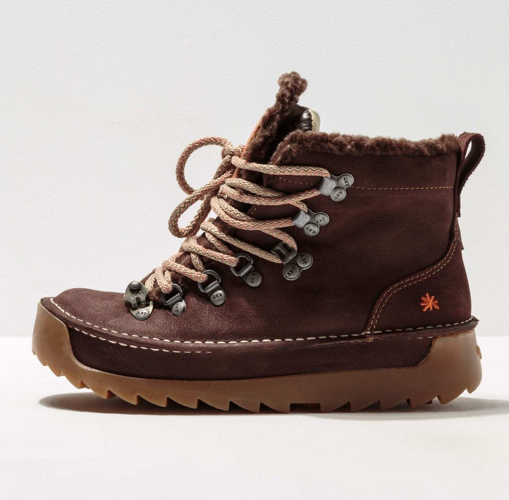 Art Schnürstiefel Uni 0615 PLEASANT BROWN/ SKYLINE Farbe Braun