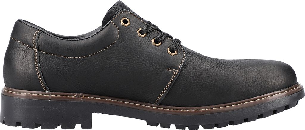 Rieker B4610-00 - Rieker Schnürschuhe Schwarz  Rieker Produktbild 