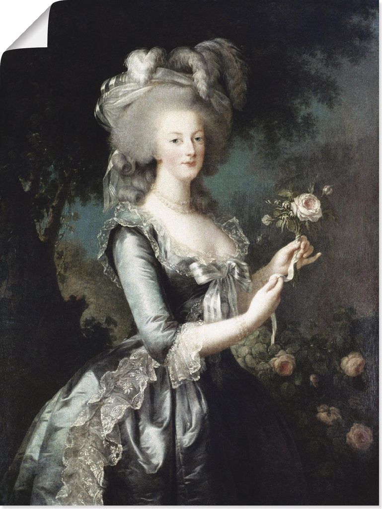 ARTland Poster Marie Antoinette, 1783 Größe: 60x80 cm