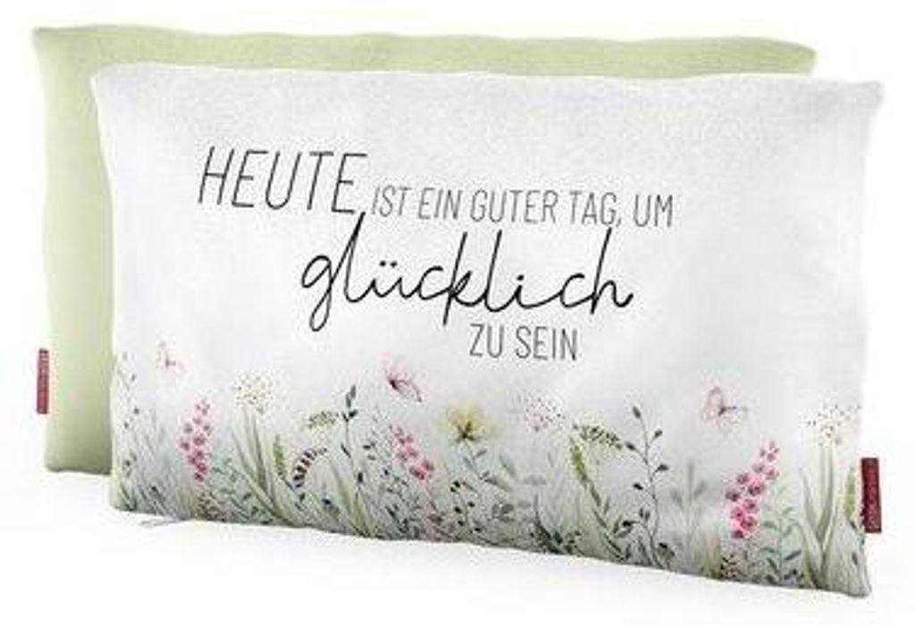 Dekokissen Lovely Greetings, Motiv Wiese, 23 x 40 cm Produktbild 