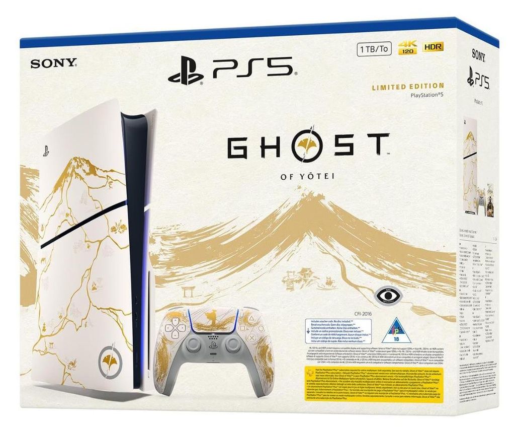 Sony Playstation 5 Slim Ghost of Yotei Bundle, PlayStation Produktbild 