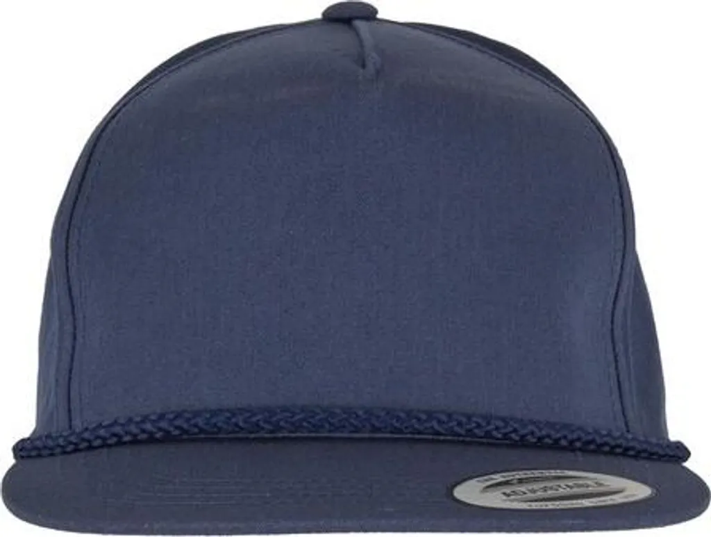 Flexfit 6002 YP Classics® Poplin Golf Cap Navy - Cappellino Snapback - 3