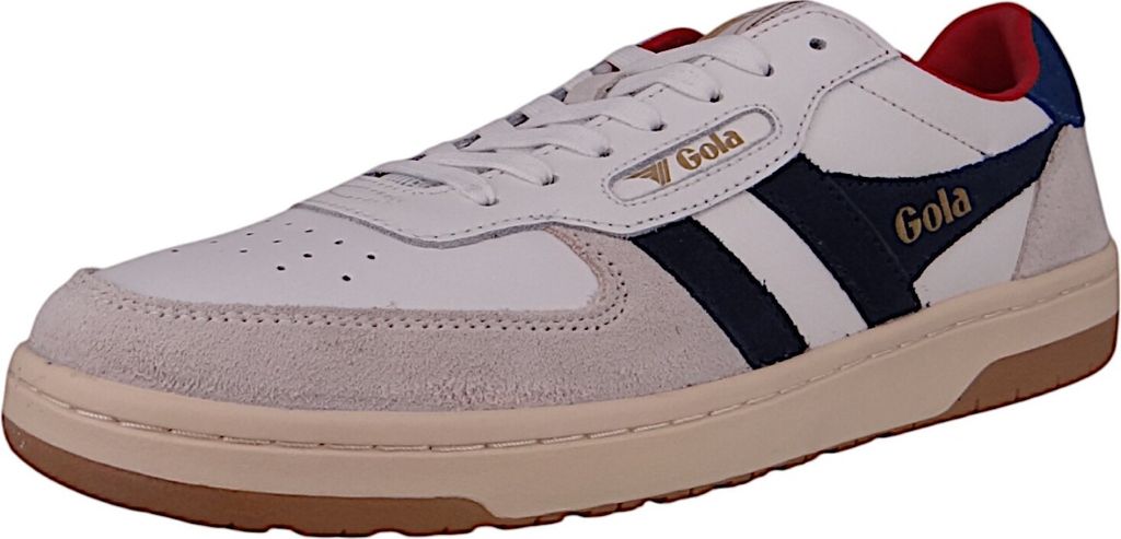 Gola Herren Low Sneaker Hawk CMB336 Low Top CMB336 Weiß