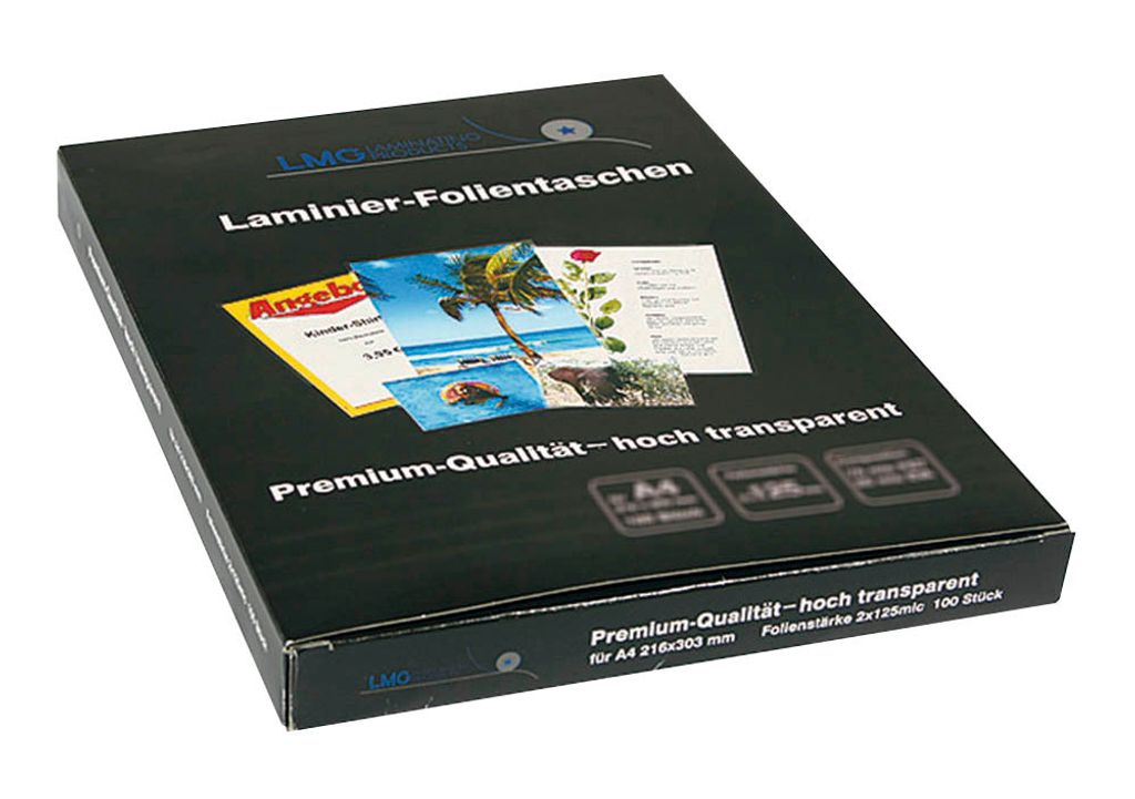 LMG LMGA4-80 Folient.216x303-A4 80mic 100St Immagine del prodotto 