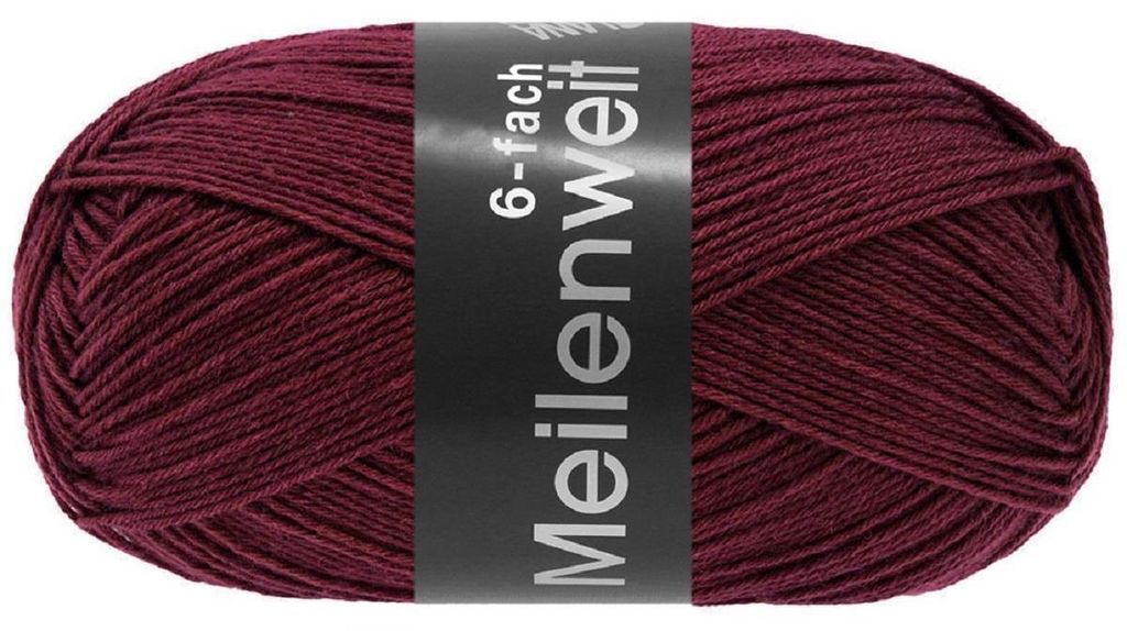 Lana Grossa MEILENWEIT 150 g UNI 6-fach Sockenwolle die Produktbild 