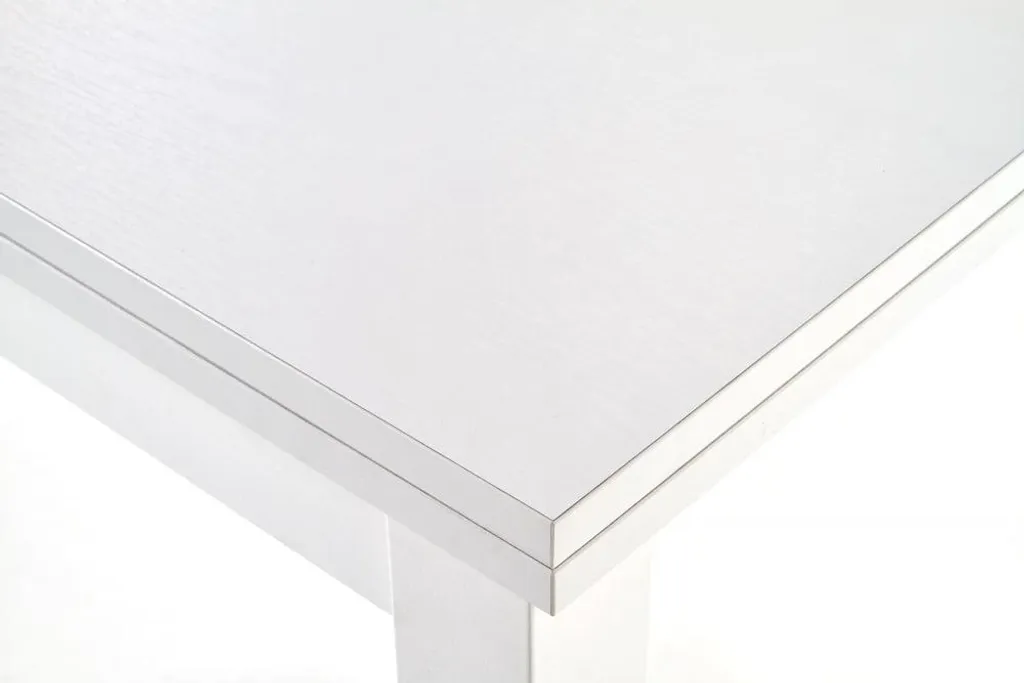 Table Gracjan extensible en chêne sonoma pour salle à manger moderne